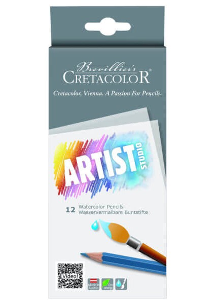 Cretacolor Artist Studio Watercolor Pencils 12 Renk