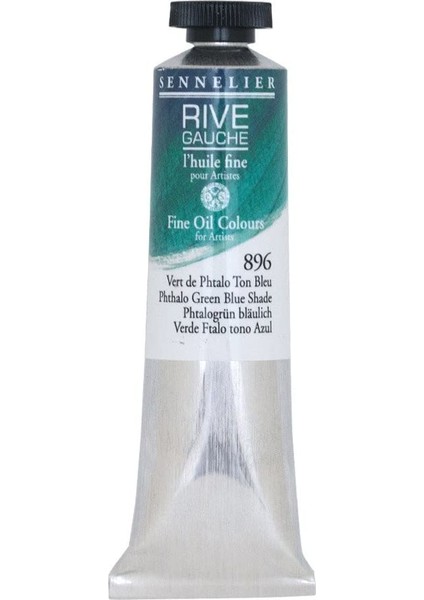 Rive Yağlı Boya 40 ml N896 Phthalo Green Blue Shade