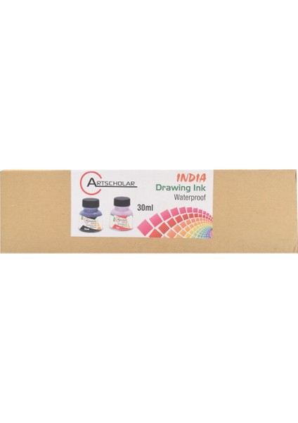 Çini Mürekkebi Seti 10 Renk 30 ml