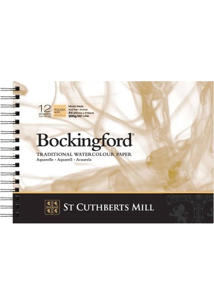 Bockingford Rough Spiralli Suluboya Blok A4 300 gr 12 Yaprak fiyatları