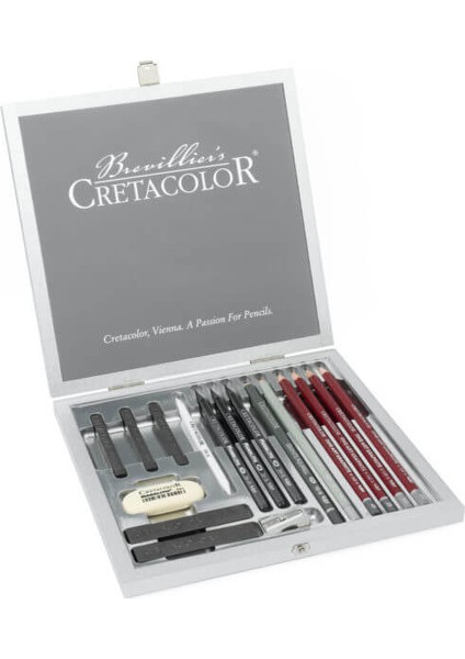 Graphite And Drawing Set 17 Parça