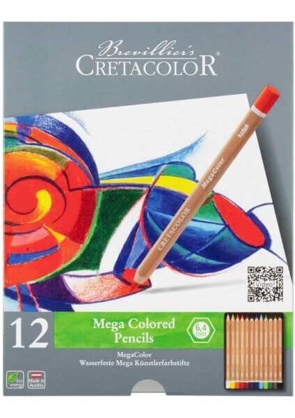 Megacolor Kuruboya Kalemi 12 Renk