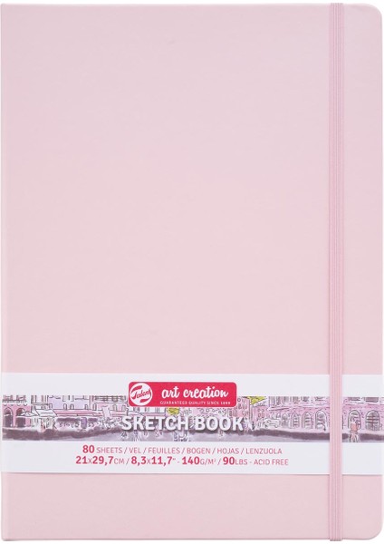 Art Creation Sketch Book Coral 140 gr 21 x 29,7 cm