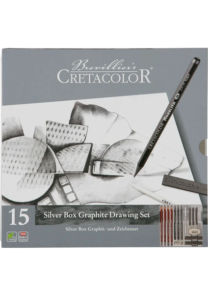 Cretacolor Graphite Çizim Seti 15 Parça