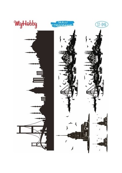 Sulu Transfer 25 x 35 cm St 046