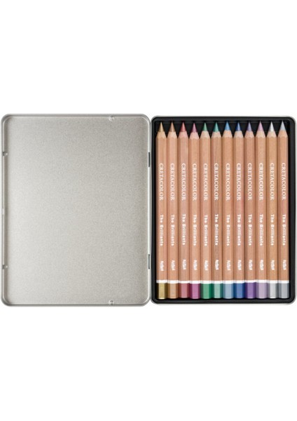 Megacolor Metalik Set 12 Renk