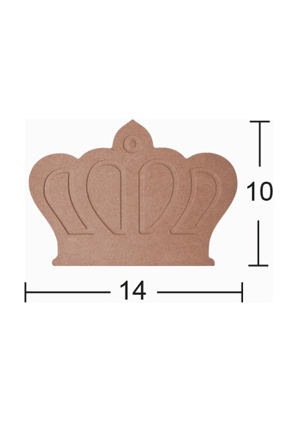 Ahşap Taç 18MM H135