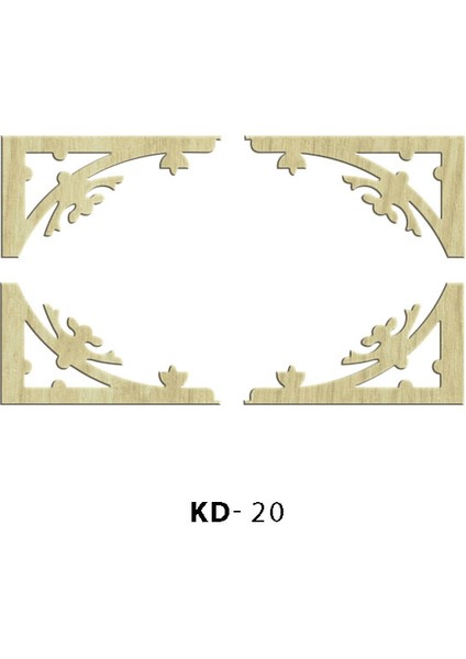 Ahşap Lazer Kesim KD20