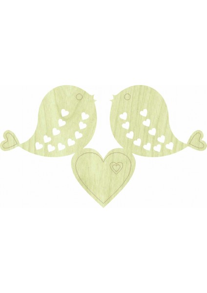 Ahşap Lazer Kesim KD259