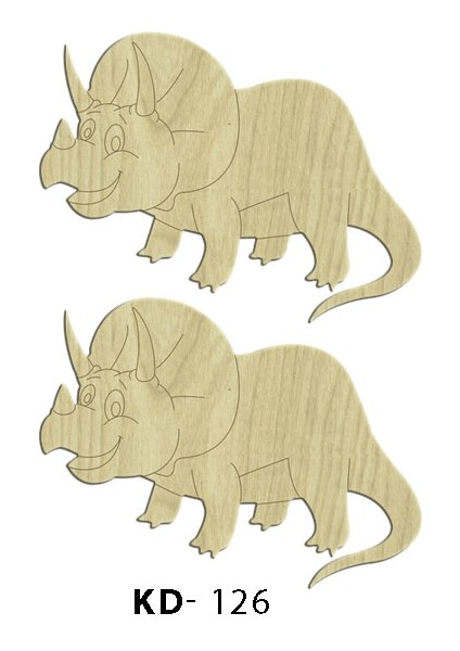 Ahşap Lazer Kesim KD126