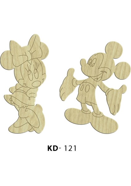 Ahşap Lazer Kesim KD121