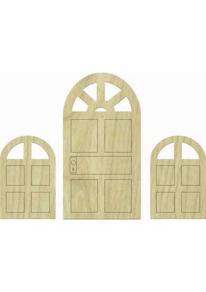 Ahşap Lazer Kesim KD152