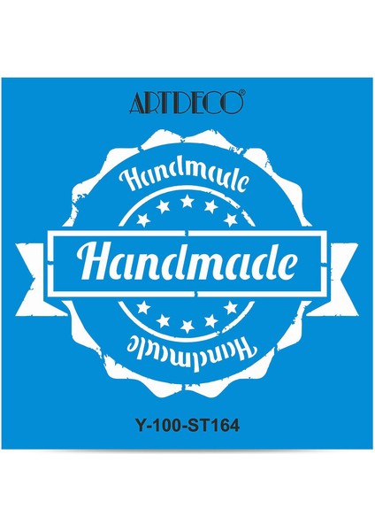 Stencil 30 x 30 cm El Yapımı 164