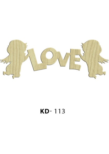 Ahşap Lazer Kesim KD113