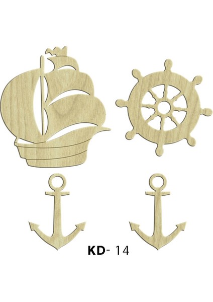 Ahşap Lazer Kesim KD14