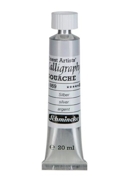 Calli Graphy Guaj Boya 20 ml Silver