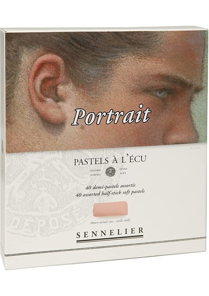 Soft Pastel Porte Seti 40'lı Yarım Boy