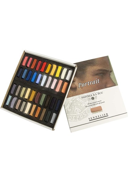 Soft Pastel Porte Seti 40'lı Yarım Boy fiyatları