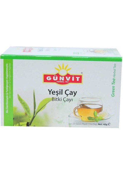 Yeşil Çay Bitki Çayı 20 Süzen Pşt fiyatları