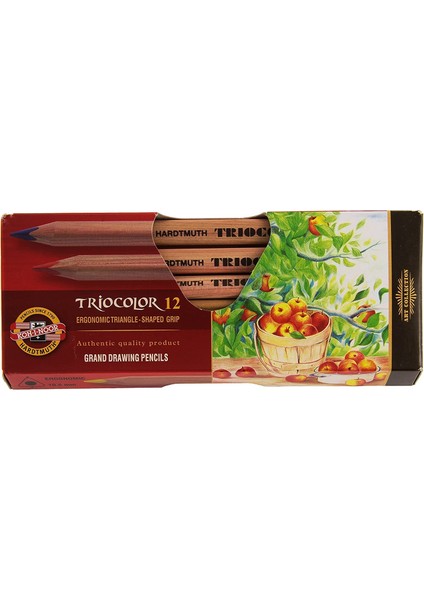 Kohınoor Set Of Jumbo Trıangular Kuruboya Kalemı 12LI 3152