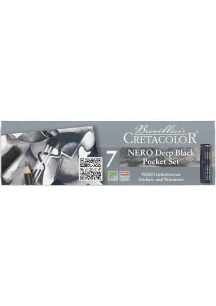 Nero Deep Black Pocket Set 7 Parça