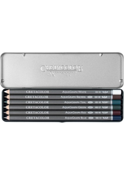 Aqua Graph Pencils Pocket Set