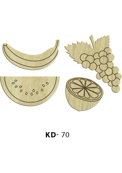 Ahşap Lazer Kesim KD70