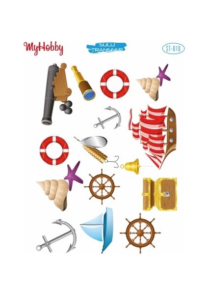 Sulu Transfer 25 x 35 cm St 010