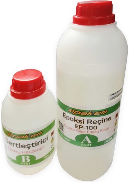 Epakem Epoksi Reçine 1000 gr + 500 gr