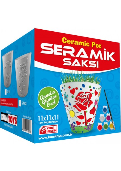 Seramik Saksı Sade