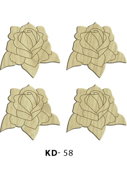 Ahşap Lazer Kesim KD58