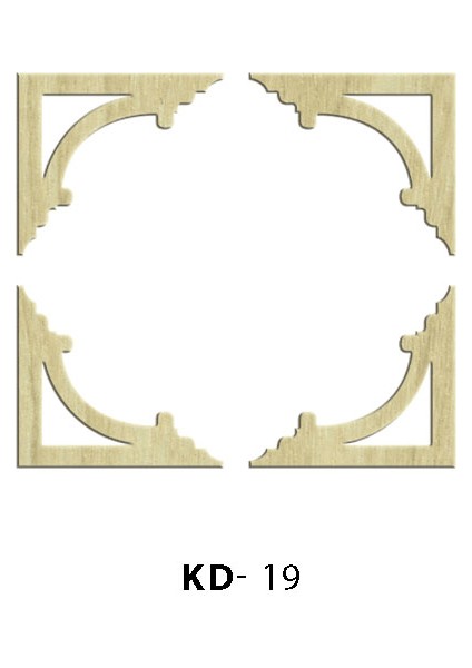 Ahşap Lazer Kesim KD19
