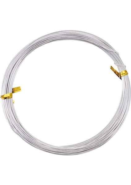 Alüminyum Gümüş Tel 0,8mm 6 Metre