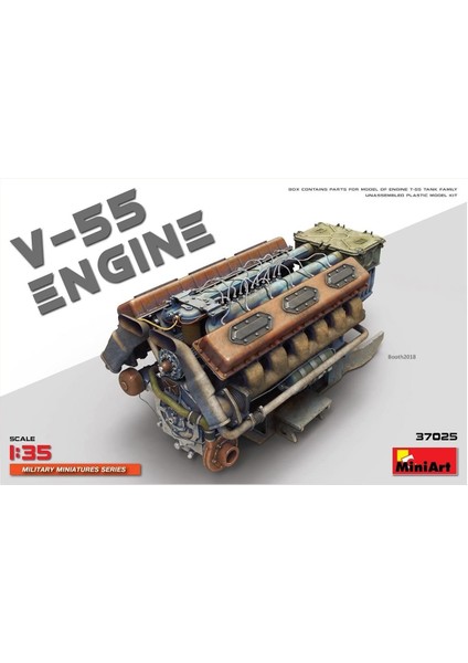 Maket Tank Motoru 1:35 37025