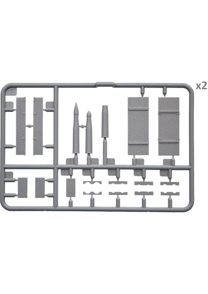 Maket Sovyet Askeri Mühimmat Sandıkları ve Bombaları 1:35 35261