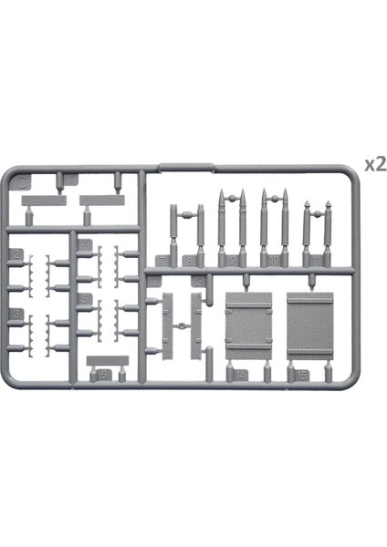 Maket Sovyet Askeri Mühimmat Sandıkları ve Bombaları 1:35 35261