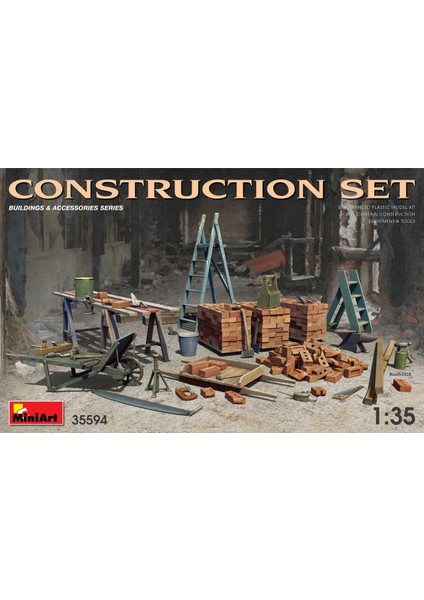 Miniart Maket Inşaat Seti 1:35 35594