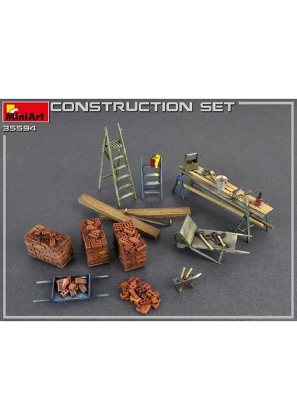 Miniart Maket Inşaat Seti 1:35 35594