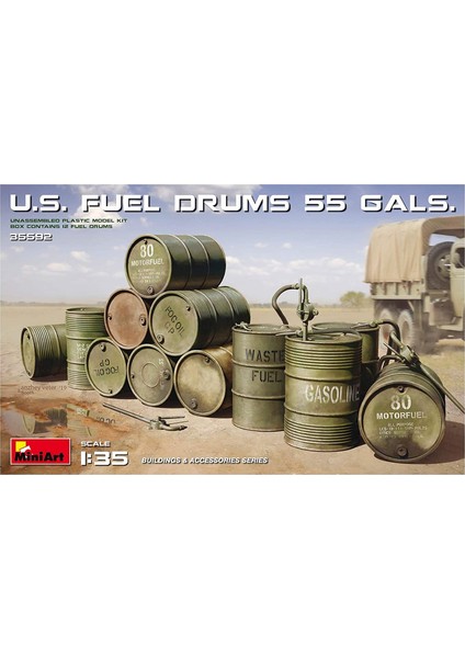 Maket U.s. Petrol Varilleri 1:35 35592