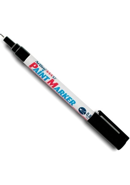 444 x F Paint Marker 0,8mm Siyah