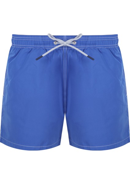 Erkek Deniz Şortu - Mavi - M