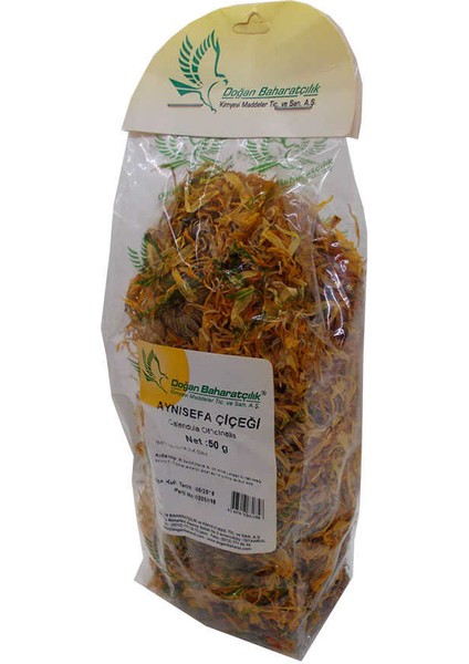 Doğal Aynısefa Çiçeği Portakal Nergisi Çiçeği Calendula 50 gr Paket modelleri