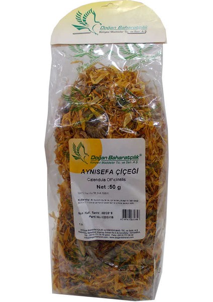 Doğal Aynısefa Çiçeği Portakal Nergisi Çiçeği Calendula 50 gr Paket fırsatları