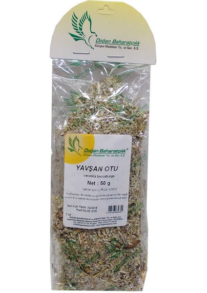Doğal Yavşan Otu 50 gr Paket fiyatları