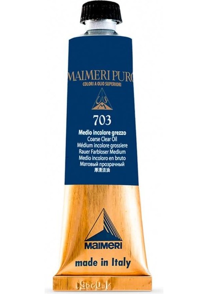 Maımerı Puro Yağlı Boya 40 ml 703 Coarse Clear Oil