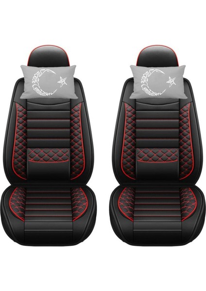 Reno Twingo Oto Uyumlu Koltuk Boyun Yastığı Bayrak Logolu Gri Yastık