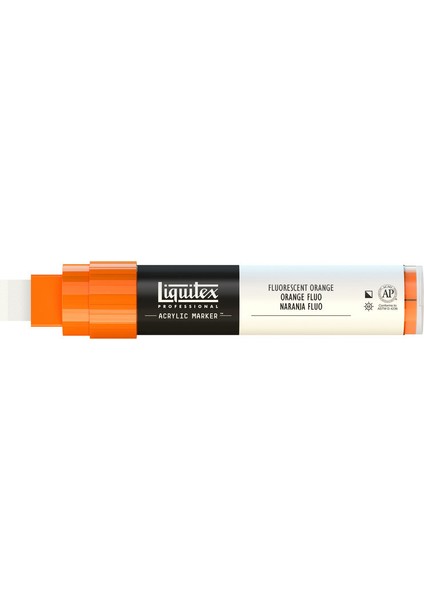 Akrilik Kalem 15 mm Fluorescent Orange