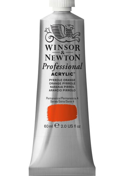 Profesyonel Akrilik Boya 60 ml Seri 4 N:519 Pyrrole Orange