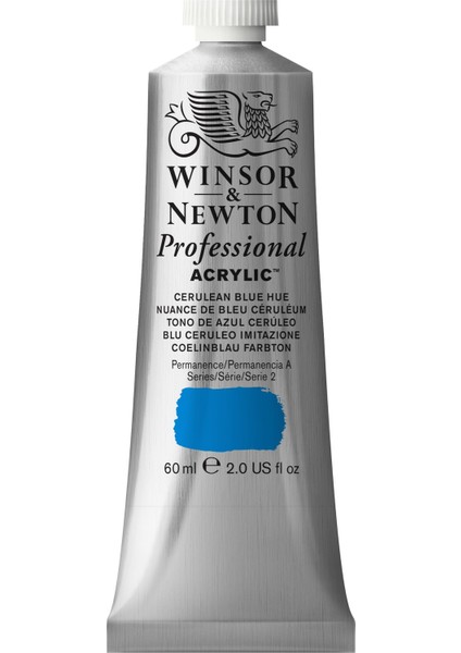Profesyonel Akrilik Boya 60 ml Seri 2 N:139 Cerulean Blue Hue