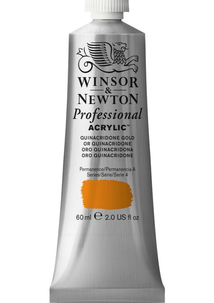 Profesyonel Akrilik Boya 60 ml Seri 4 N:547 Quinacridone Gold